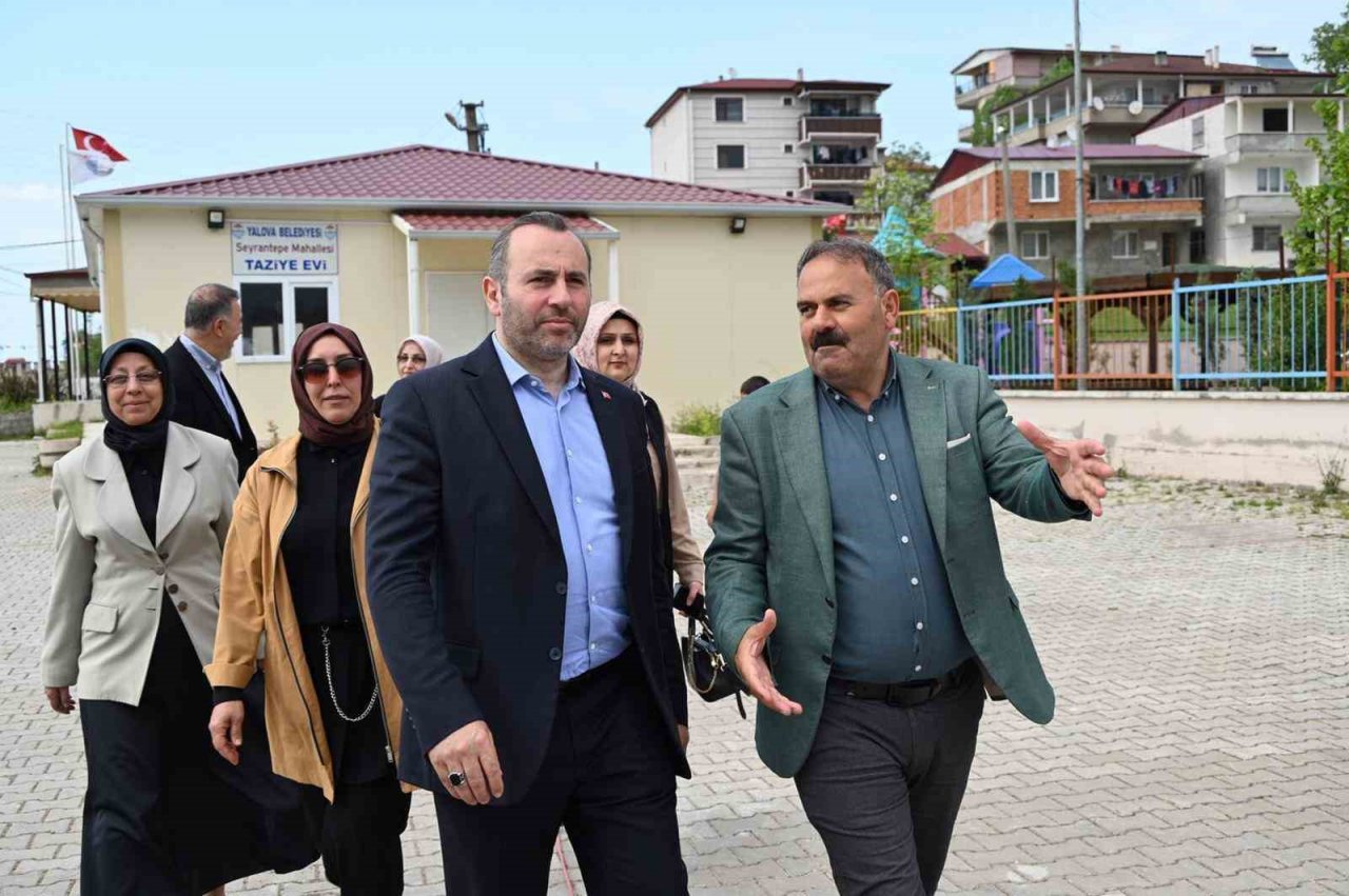Yalova Belediyesi’nden Seyrantepe’ye yeni nesil park