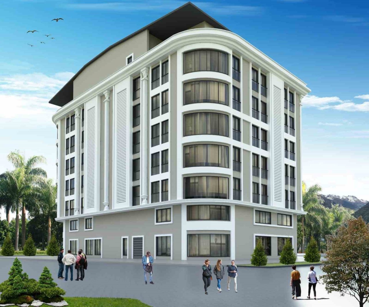 Tavlı: “Yüzde 80’i tamamlanan iş merkezi ile ilçemize güzel bir eser kazandıracağız”