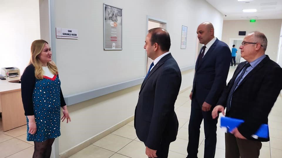 Aydın İl Sağlık Müdürü Şenkul, Çine’deki sağlık çalışmalarını inceledi