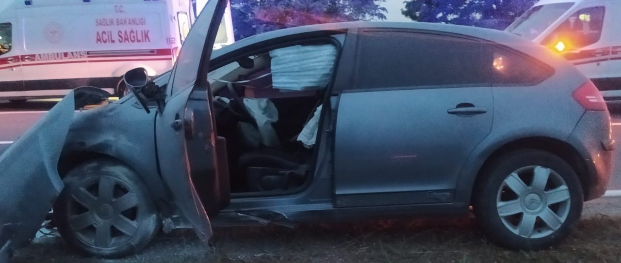 Aydın’da meydana gelen trafik kazasında yürekler ağızlara geldi