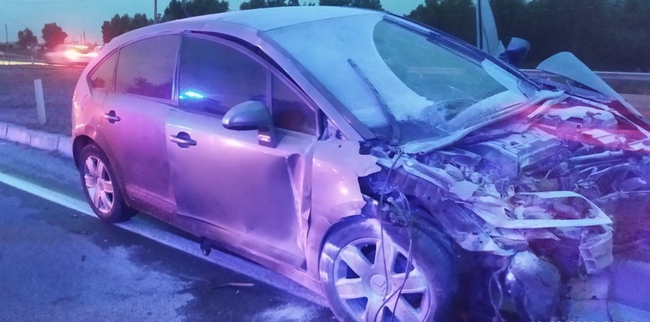 Aydın’da meydana gelen trafik kazasında yürekler ağızlara geldi