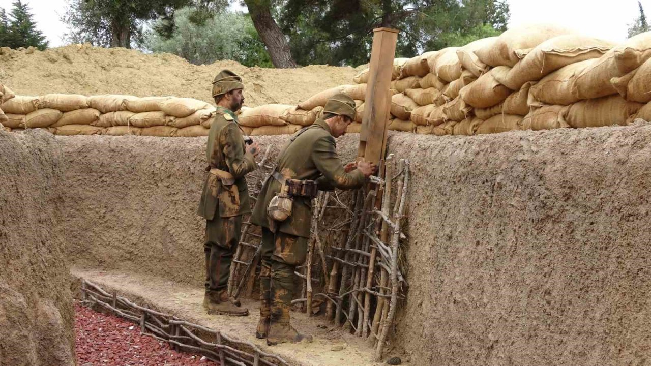 1915 Siper Canlandırması ile tarihi yarımadaya gelen ziyaretçiler, Çanakkale ruhunu yaşayacak