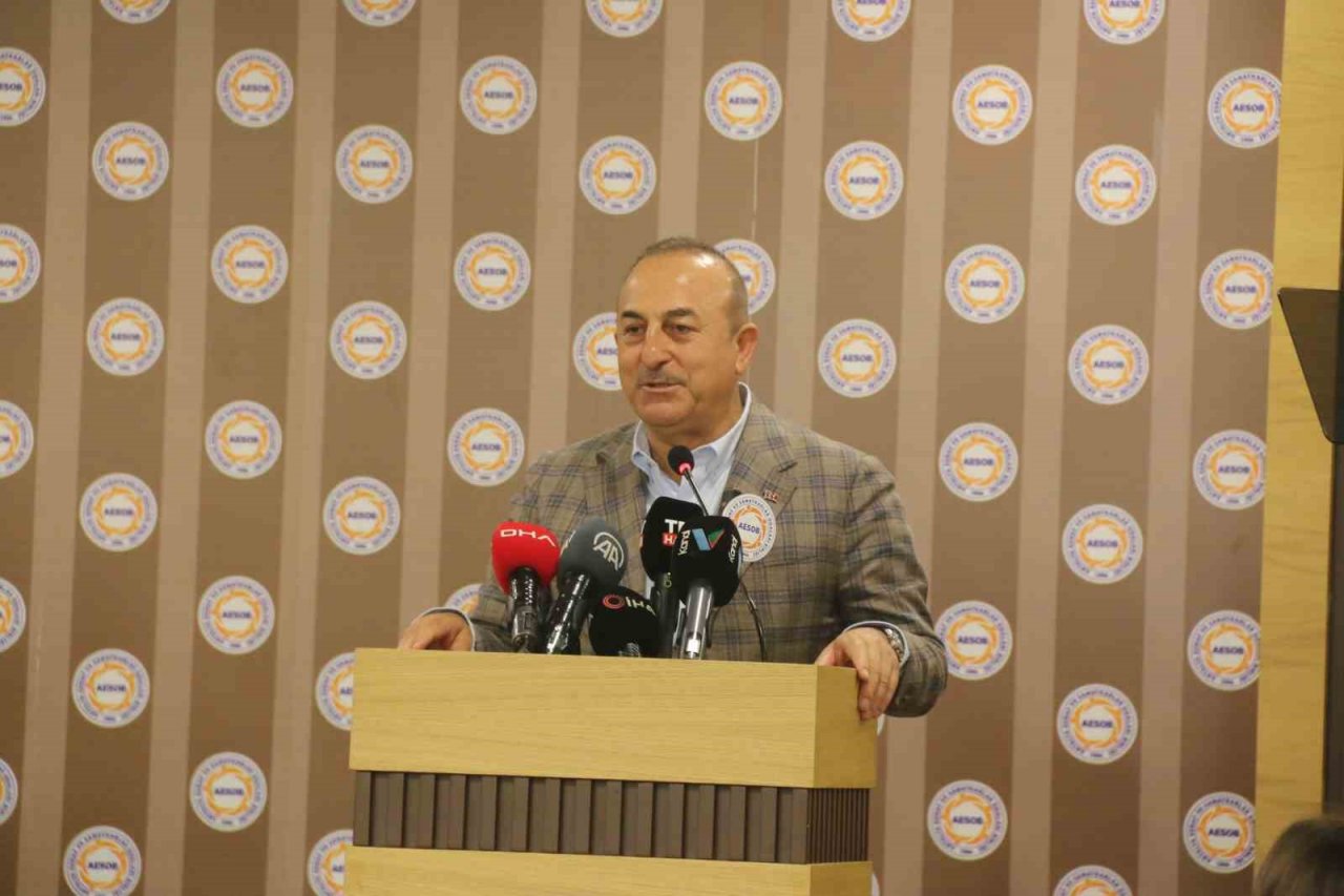 Bakan Çavuşoğlu: "’Erdoğan gitsin’ diyenlerin pabucunu kaç seçimdir dama atıyoruz"