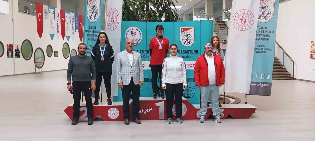 Erzincanlı sporcular, Ateşli Silahlar Türkiye Şampiyonasından dereceyle döndüler