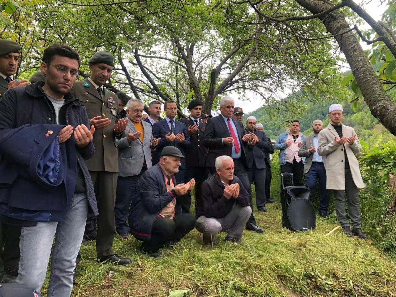 Hayatını kaybeden Kıbrıs gazisi son yolculuğuna uğurlandı