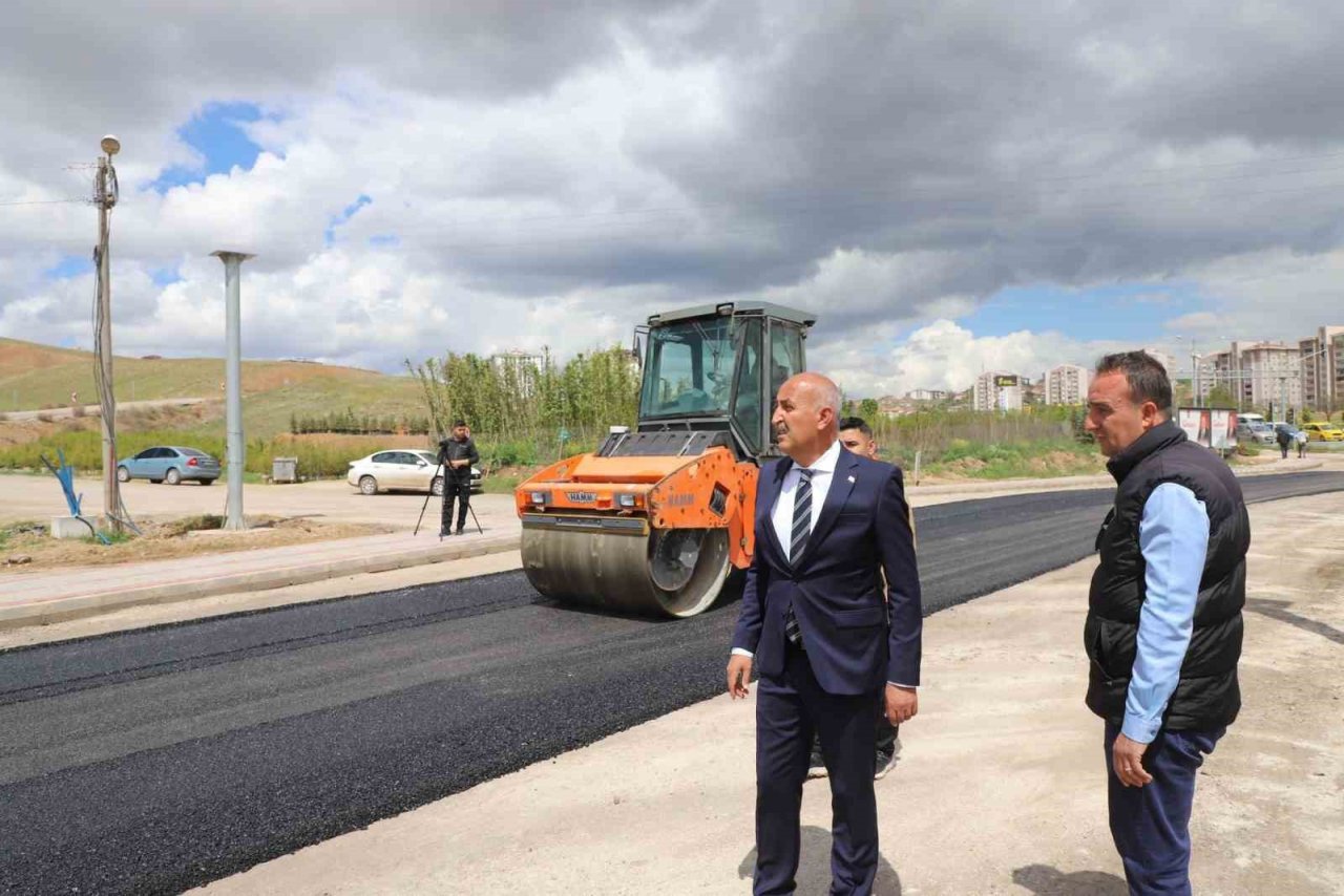 Yahşihan’da asfaltlama çalışmaları başlatıldı