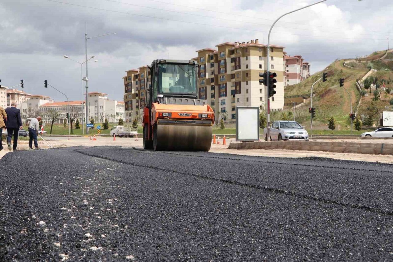 Yahşihan’da asfaltlama çalışmaları başlatıldı