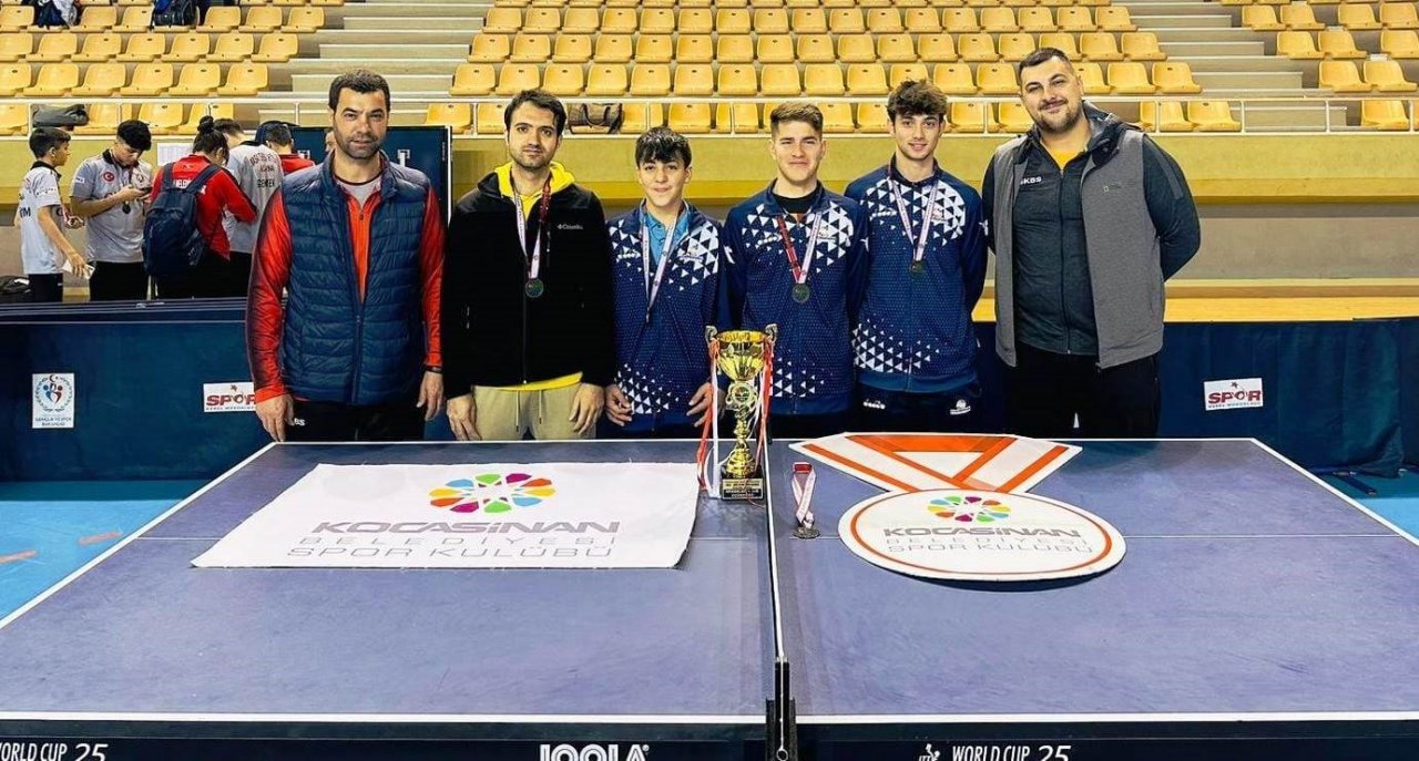 Kocasinan Erkek Masa Tenisi Takımı Süper Ligde