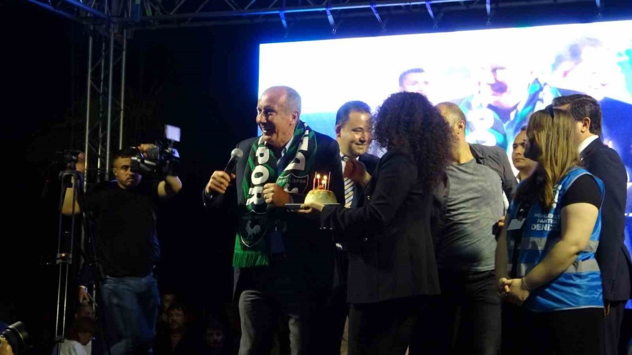 Cumhurbaşkanı adayı İnce: "Uğraştıkları şeye bak, Muharrem İnce çekil"