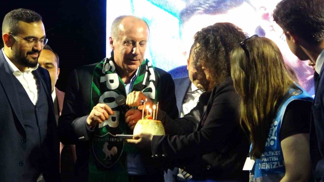 Cumhurbaşkanı adayı İnce: "Uğraştıkları şeye bak, Muharrem İnce çekil"