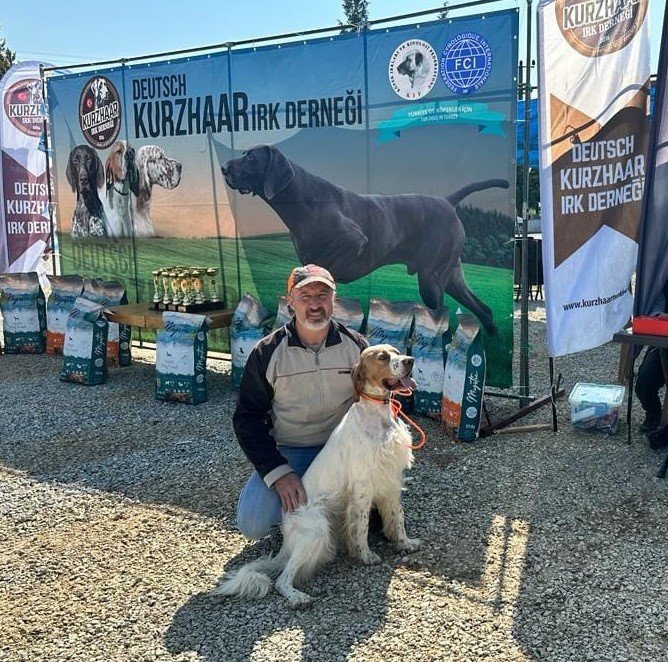 Fermalı av köpekleri Salihli’de yarıştı