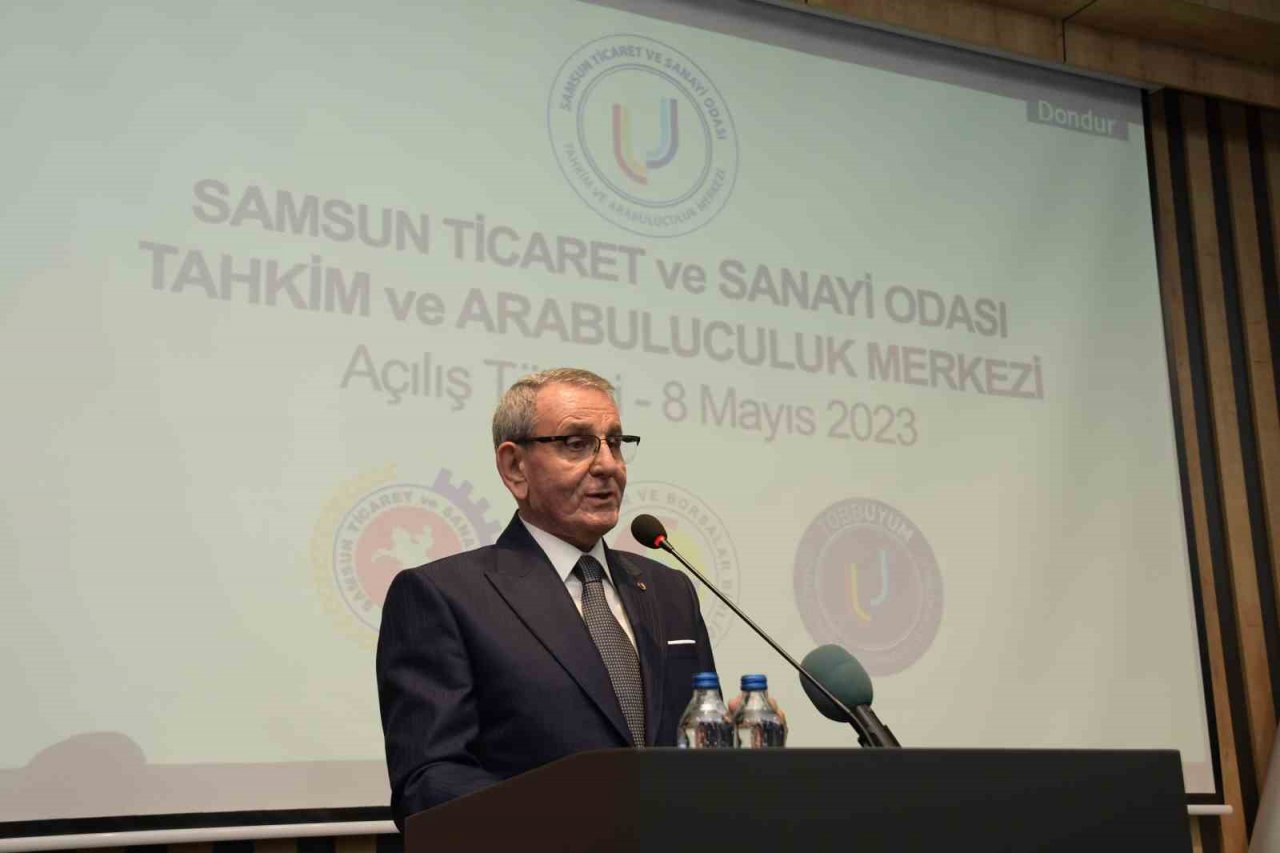 Samsun TSO Tahkim ve Arabuluculuk Merkezi hizmete açıldı