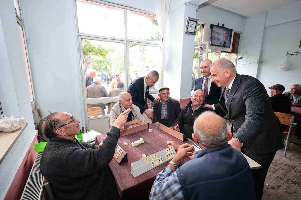 Başkan Zolan, Sarayköy’de hemşehrileriyle kucaklaştı