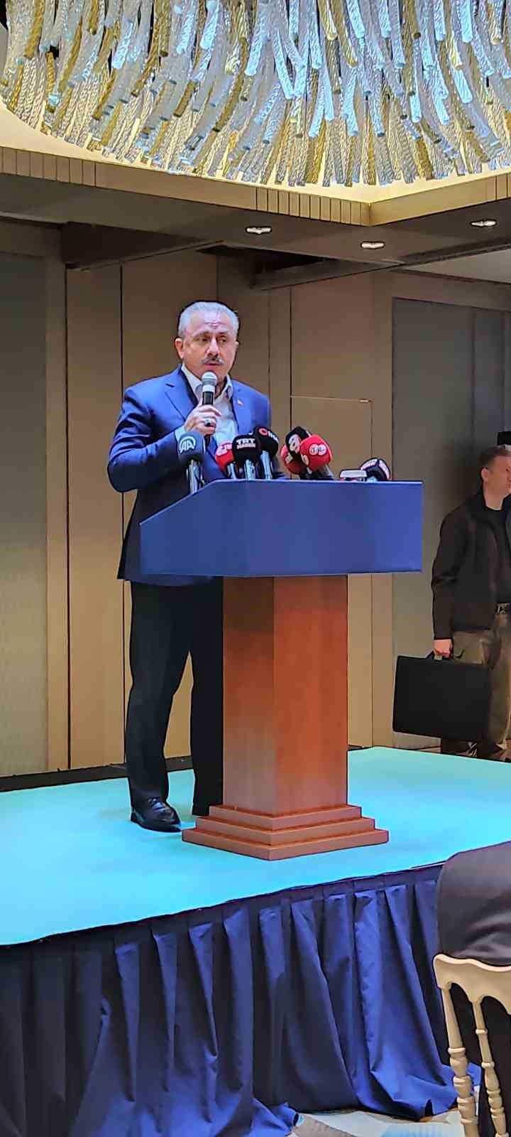 TBMM Başkanı Mustafa Şentop: “Tayyip Erdoğan düşmanlığı Türkiye düşmanlığıdır"