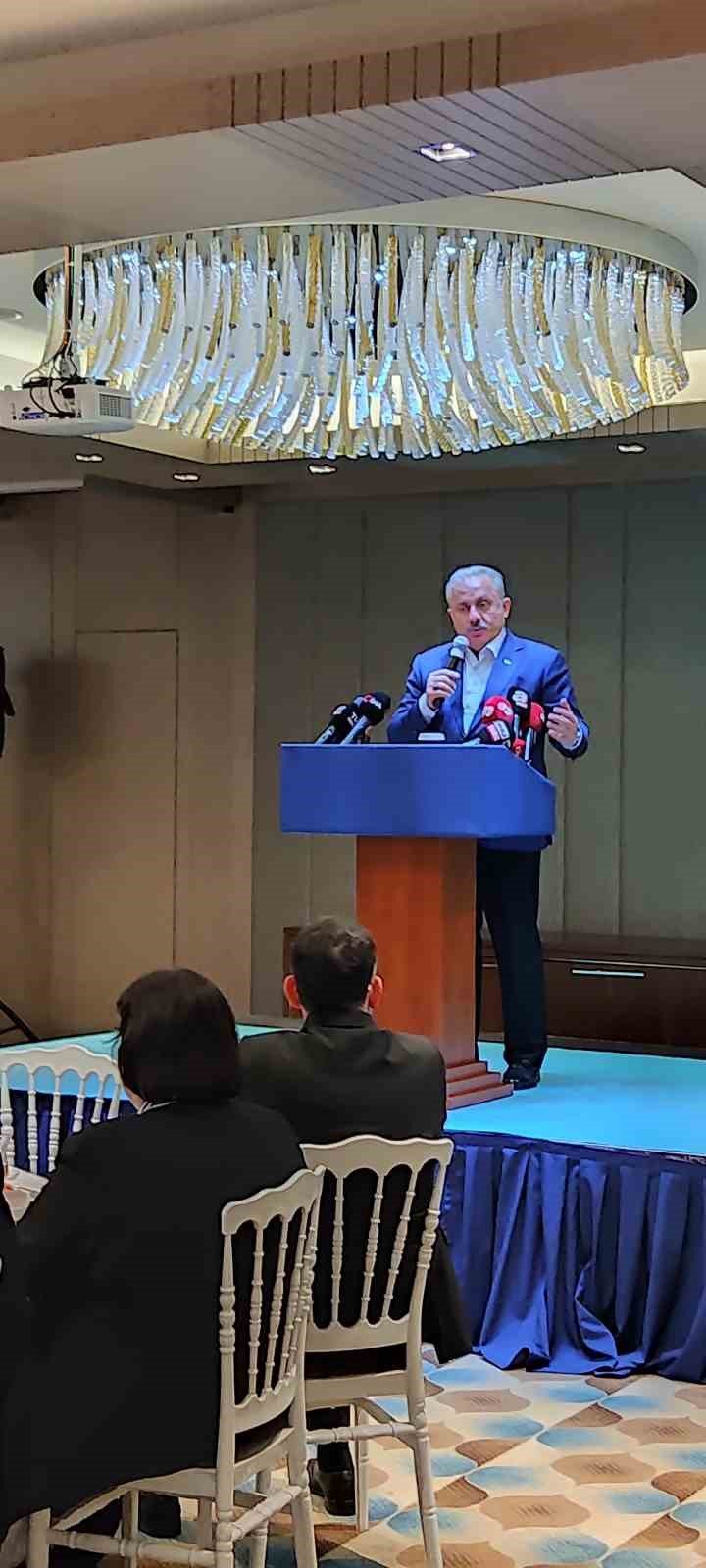 TBMM Başkanı Mustafa Şentop: “Tayyip Erdoğan düşmanlığı Türkiye düşmanlığıdır"