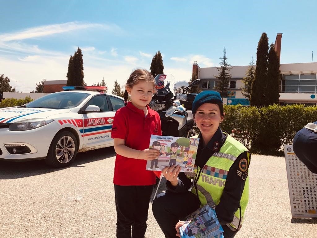 Trafik Haftası’nda öğrencilere eğitim verildi