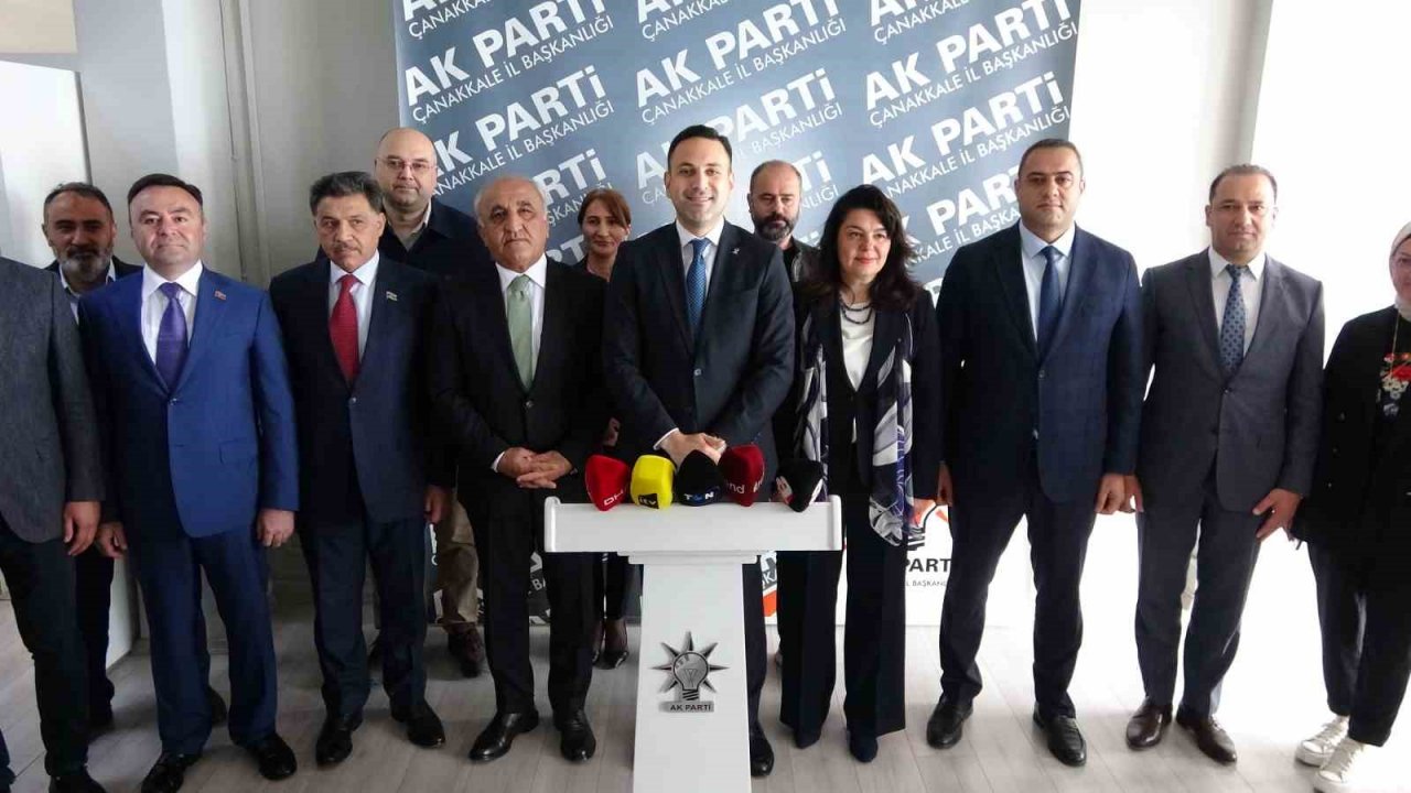 Yeni Azerbaycan Partisi heyetinden AK Parti’ye ziyaret