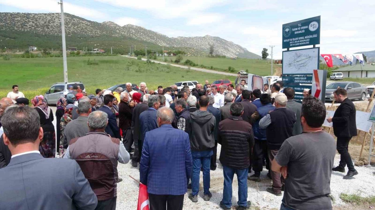AK Partili Şahin Tin, Acıpayamlıların özlemi olan Eşeler Barajı’nın müjdesini verdi