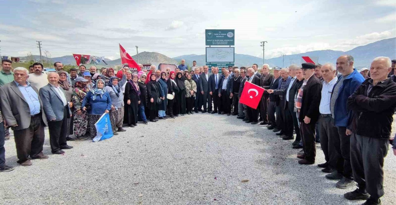 AK Partili Şahin Tin, Acıpayamlıların özlemi olan Eşeler Barajı’nın müjdesini verdi