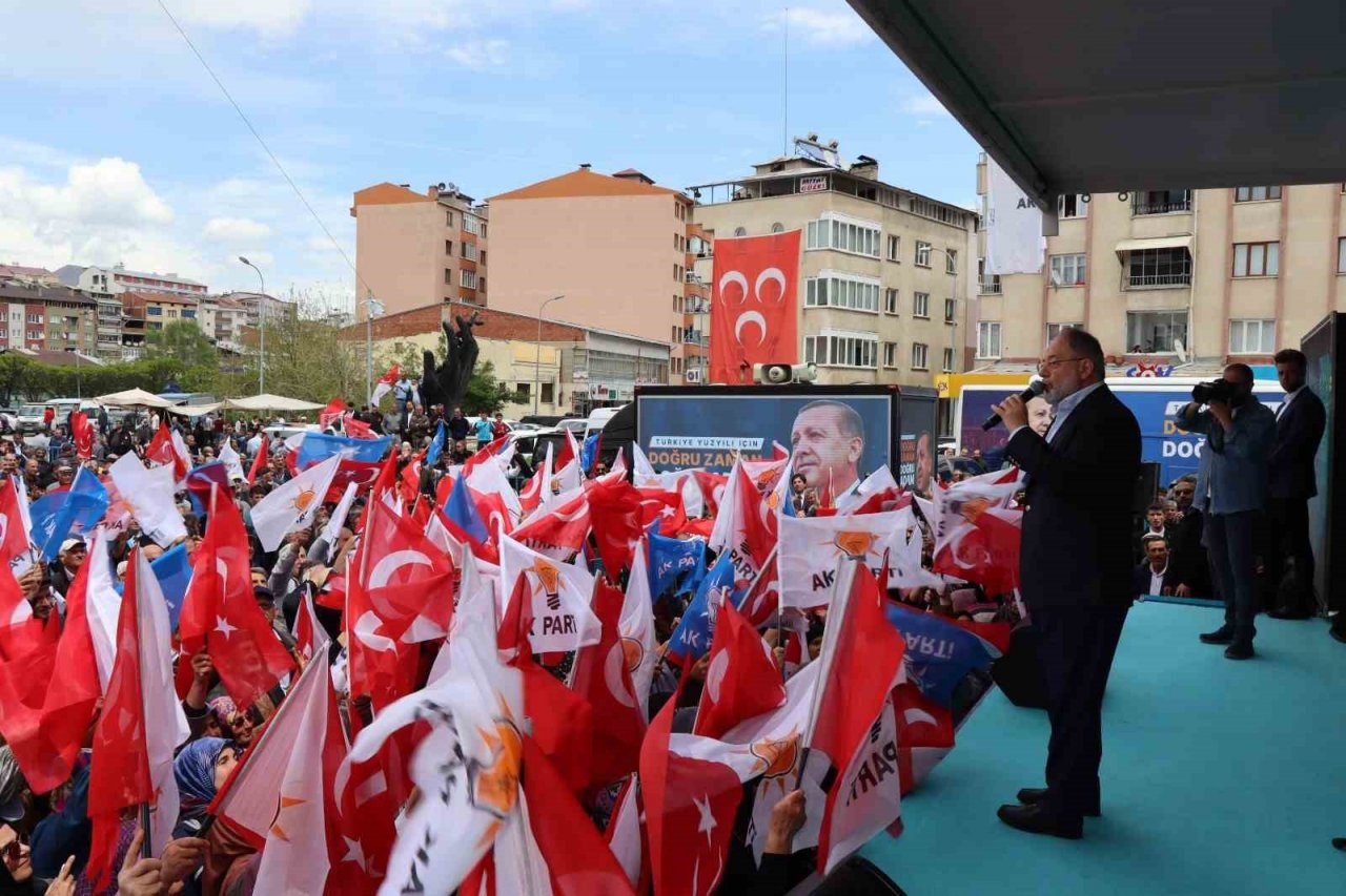 Ak Parti’den Oltu’da coşkulu miting