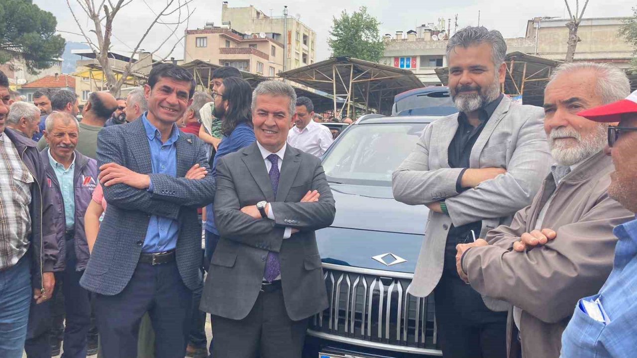 Yerli otomobil TOGG’un Aydın’daki ilk durağı Buharkent oldu