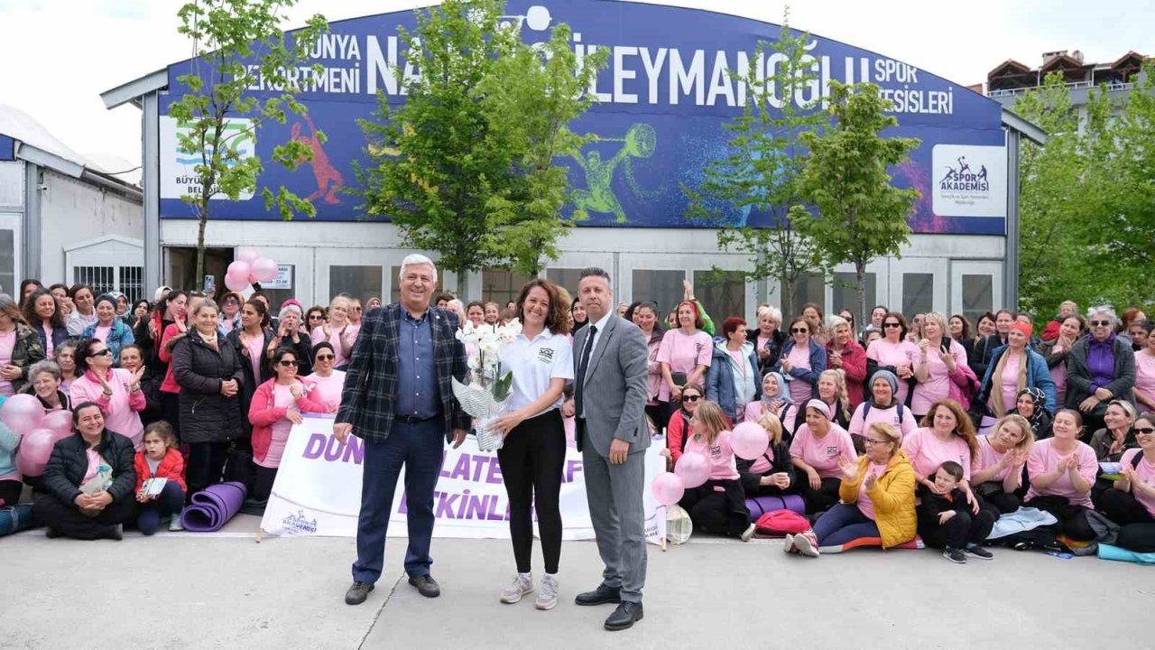 Büyükçekmeceliler ’Dünya Pilates Haftası’nı pilates yaparak kutladılar