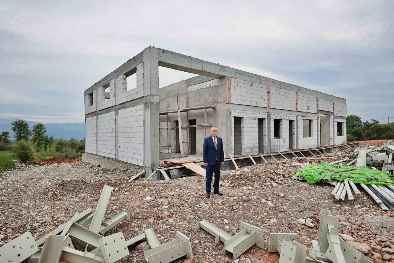 Denizlili çiftçiler için zeytinyağı üretim tesisi kuruluyor