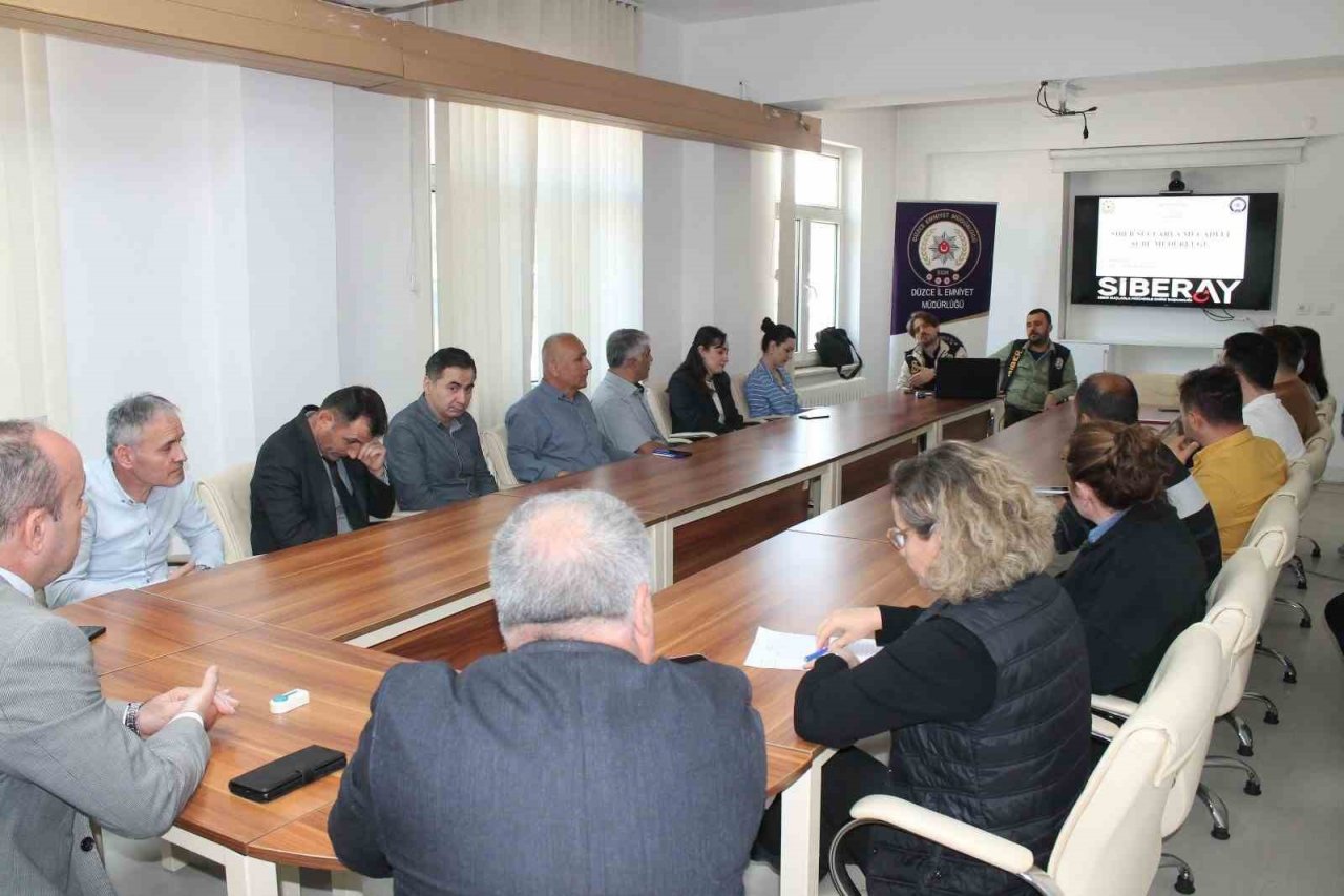 Siber güvenlik anlatıldı