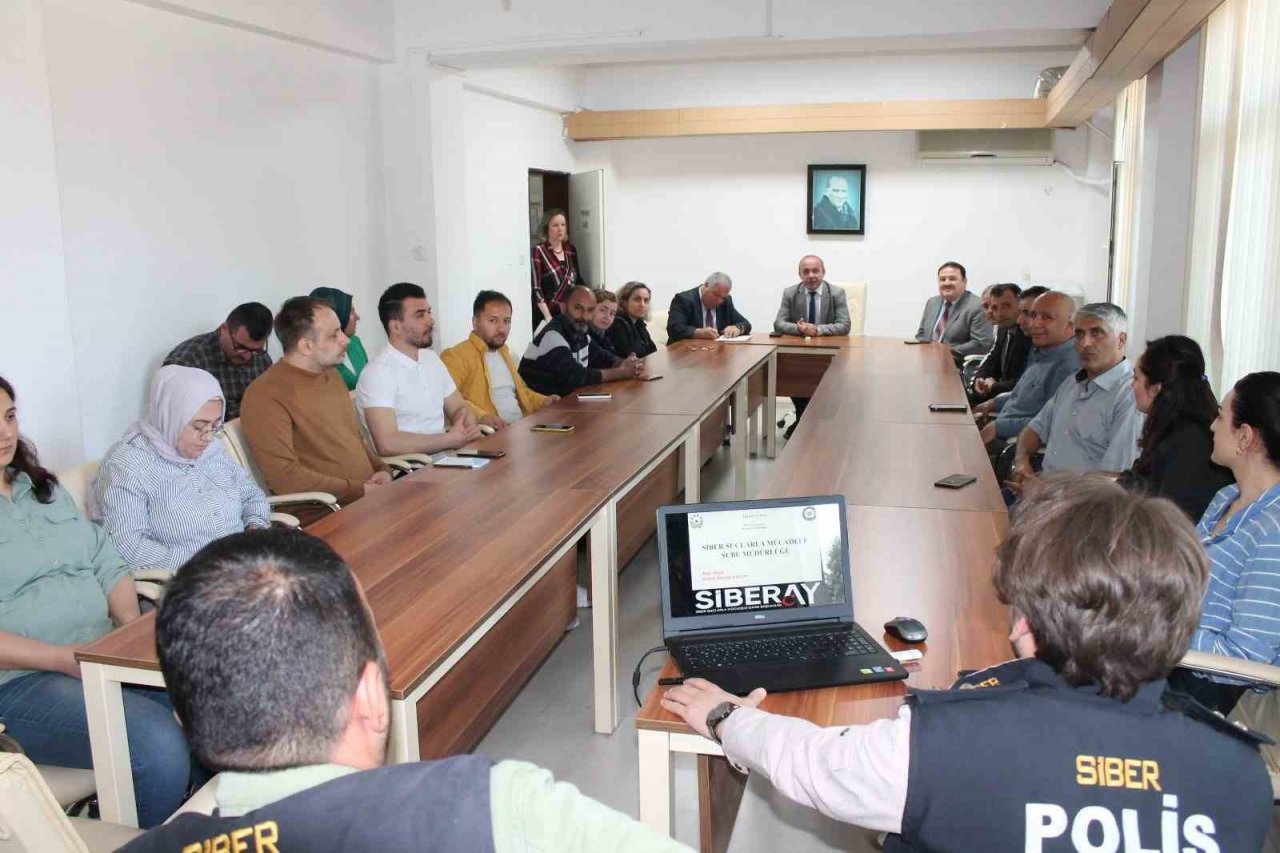 Siber güvenlik anlatıldı