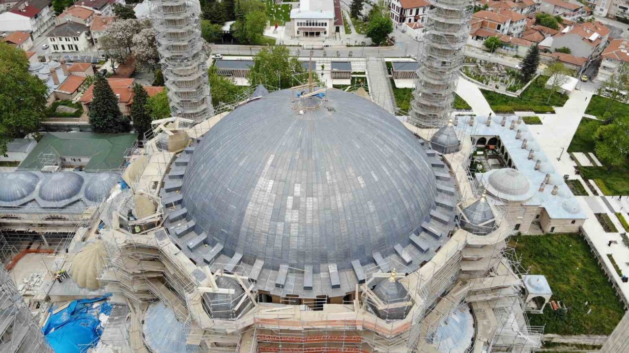 Mimar Sinan’ın ustalık eseri Selimiye Camii, yıl sonunda modern görünüme kavuşacak