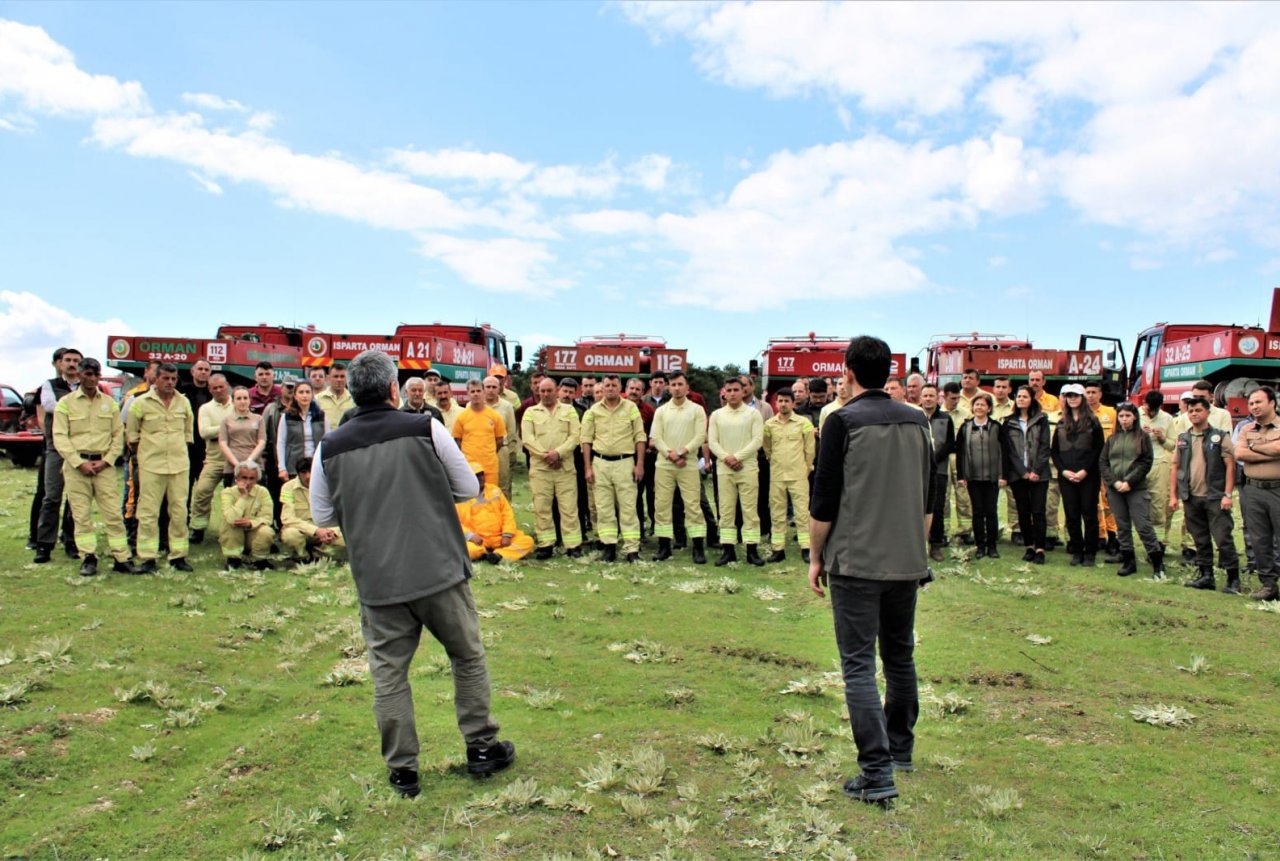 Eğirdir’in ’alev savaşçıları’ göreve hazır