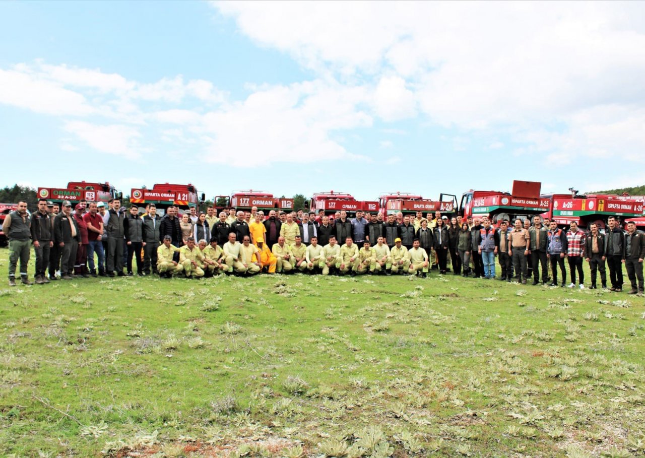 Eğirdir’in ’alev savaşçıları’ göreve hazır