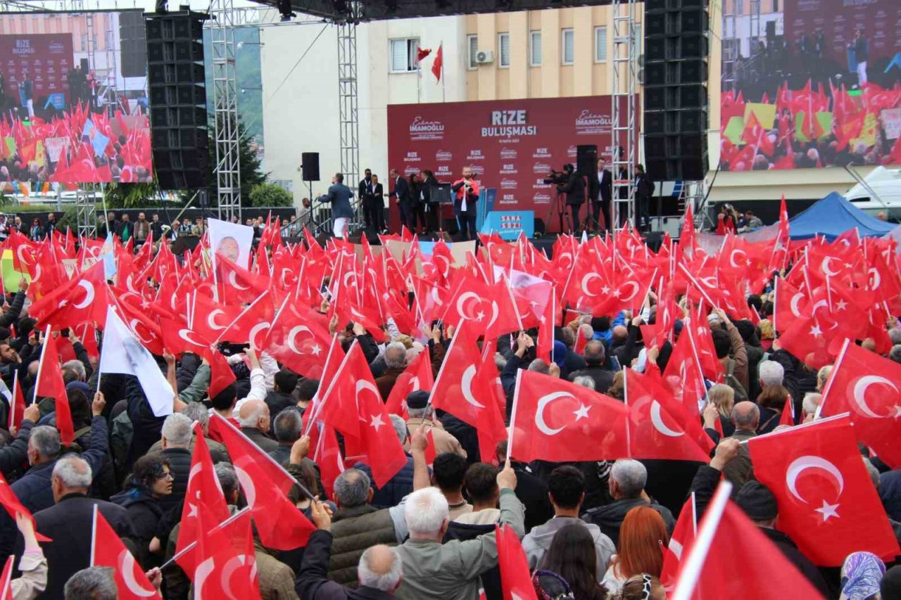 İmamoğlu Rize’de konuştu