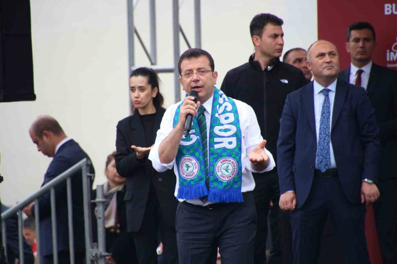 İmamoğlu Rize’de konuştu