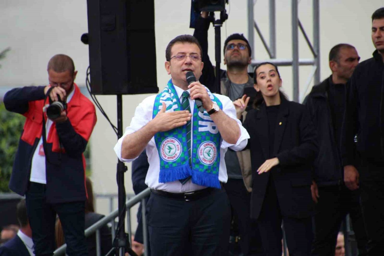 İmamoğlu Rize’de konuştu