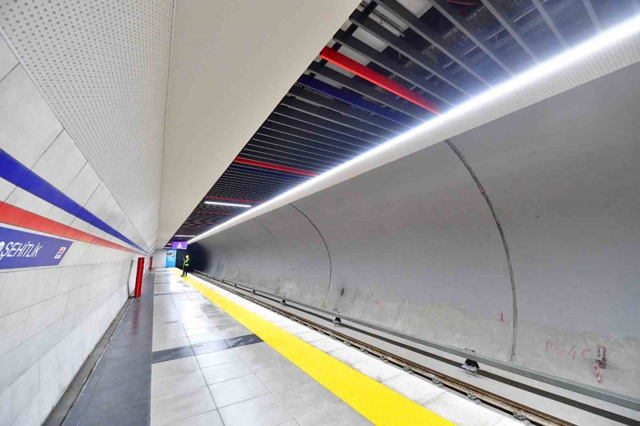 Fahrettin Altay-Narlıdere Metrosu’nda test sürüşü heyecanı