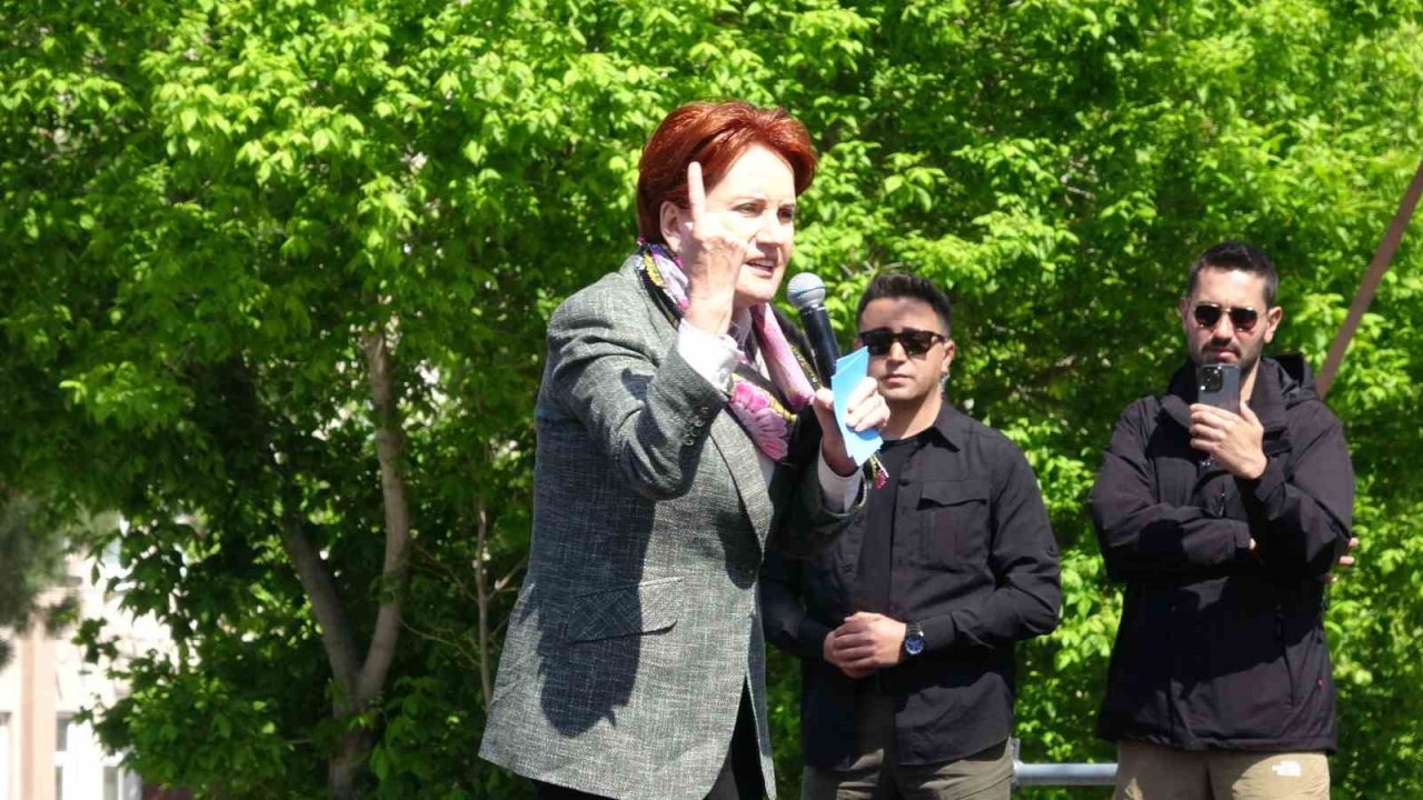 İYİ Parti Genel Başkanı Akşener, Çanakkale’de vatandaşlara seslendi