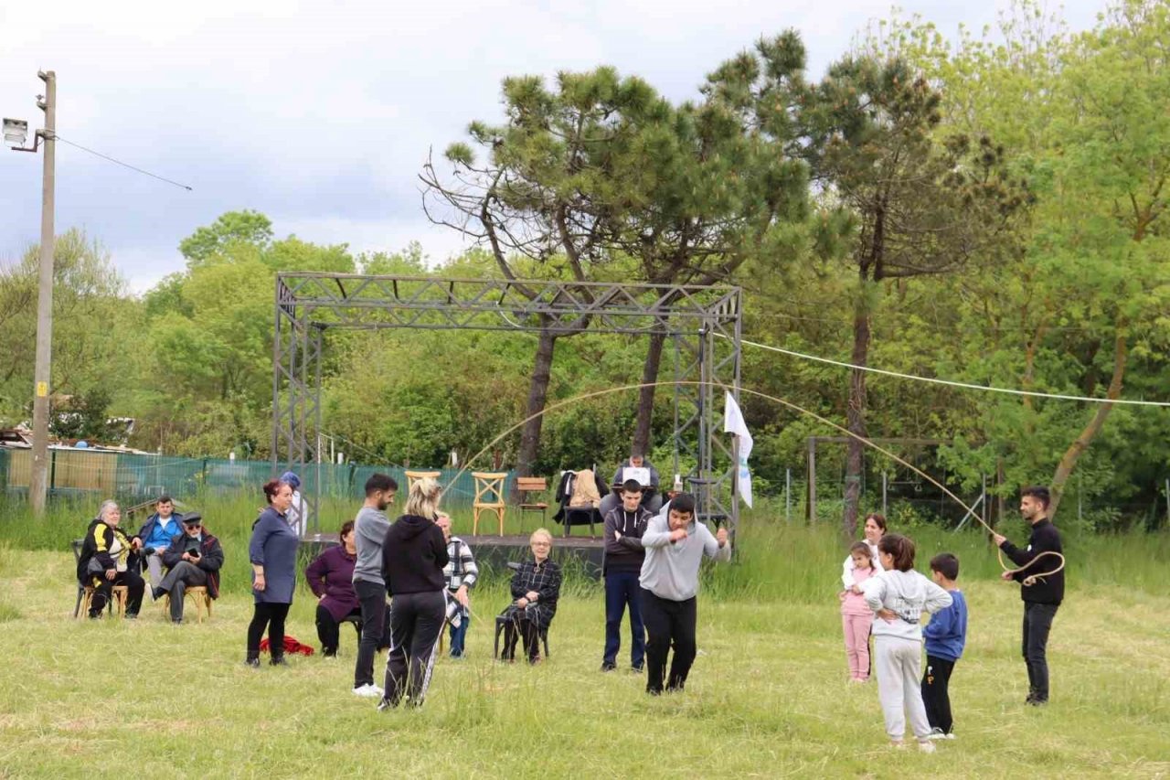 Engelli bireyler ve aileleri kampta ağırlandı