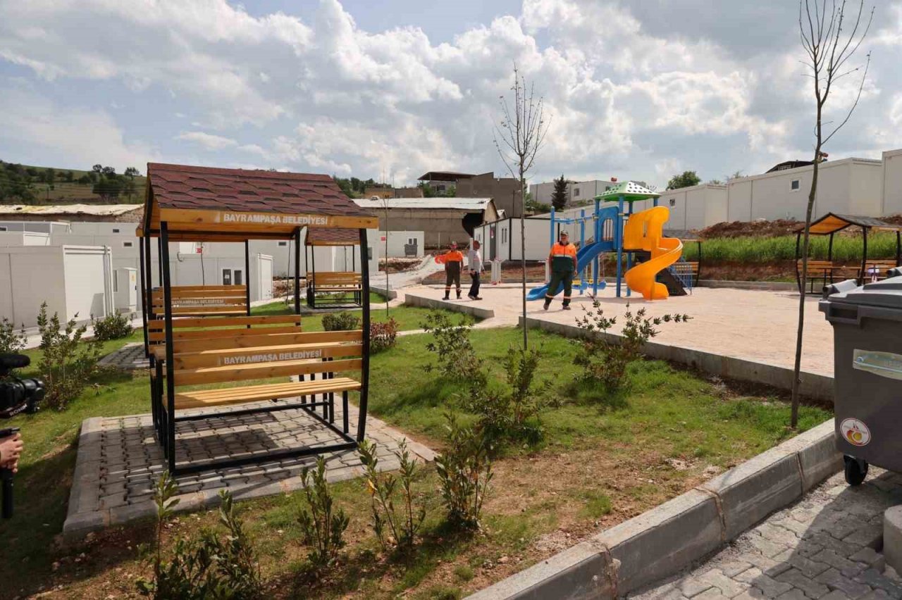 Bayrampaşa Belediyesi’nden 500 konutluk konteyner kent