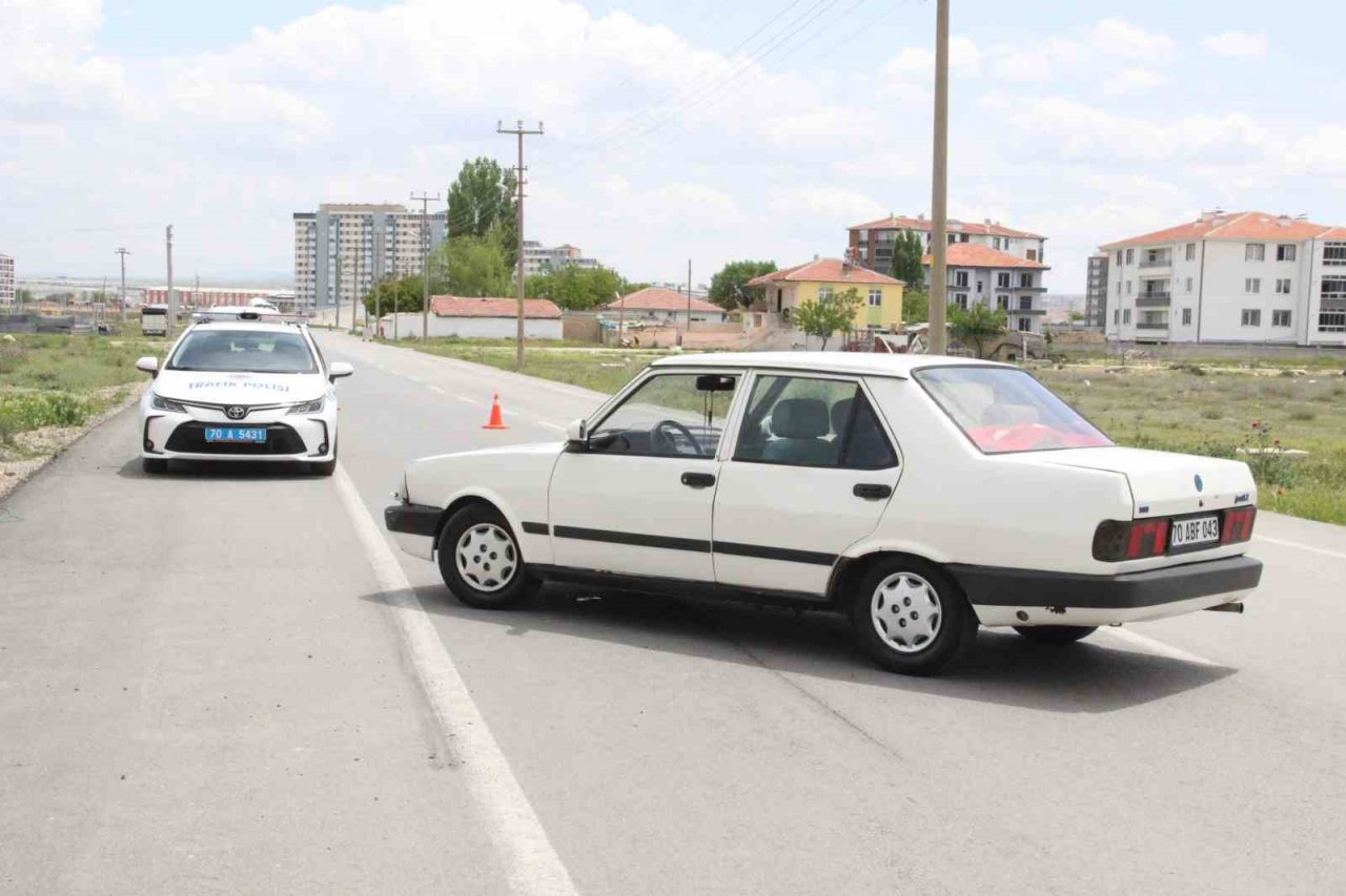 Karaman’da otomobilin çarptığı 7 yaşındaki çocuk yaralandı