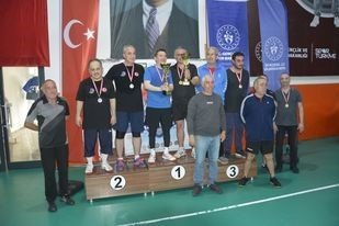 Köyceğiz’de Veteran Masa Tenisi sporcuları hünerlerini sergiledi