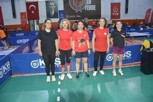 Köyceğiz’de Veteran Masa Tenisi sporcuları hünerlerini sergiledi