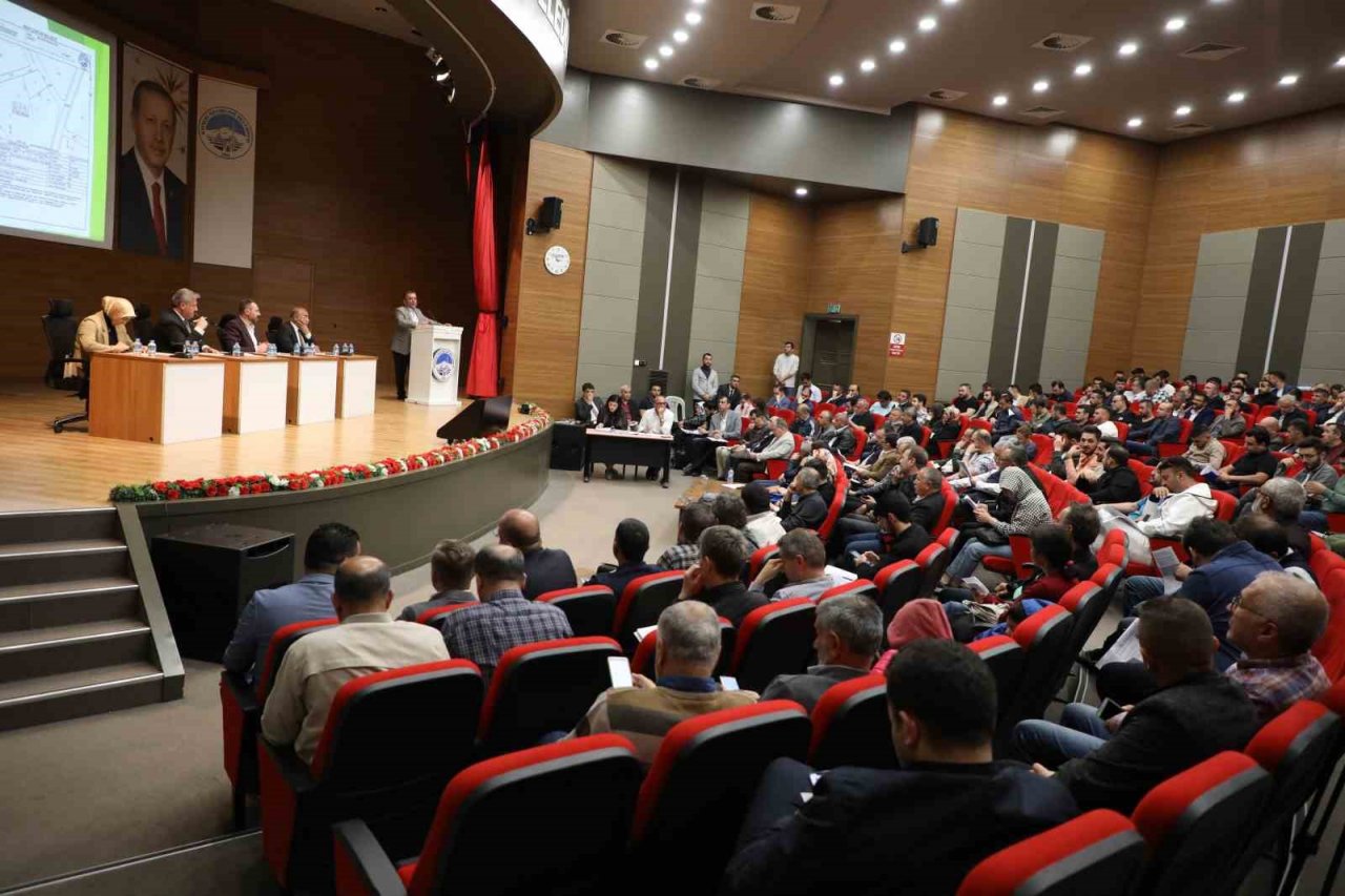 Melikgazi Belediyesi’nden ihale ile satılan 35 arsaya yoğun ilgi