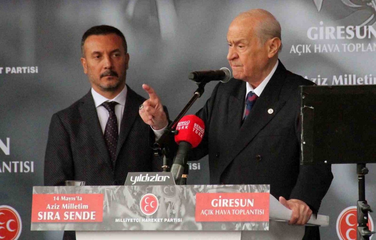 MHP Lideri Devlet Bahçeli: “ Zillet ittifakı sırtını zalimlere, sırtlanlara, akbabalara dayamıştır”
