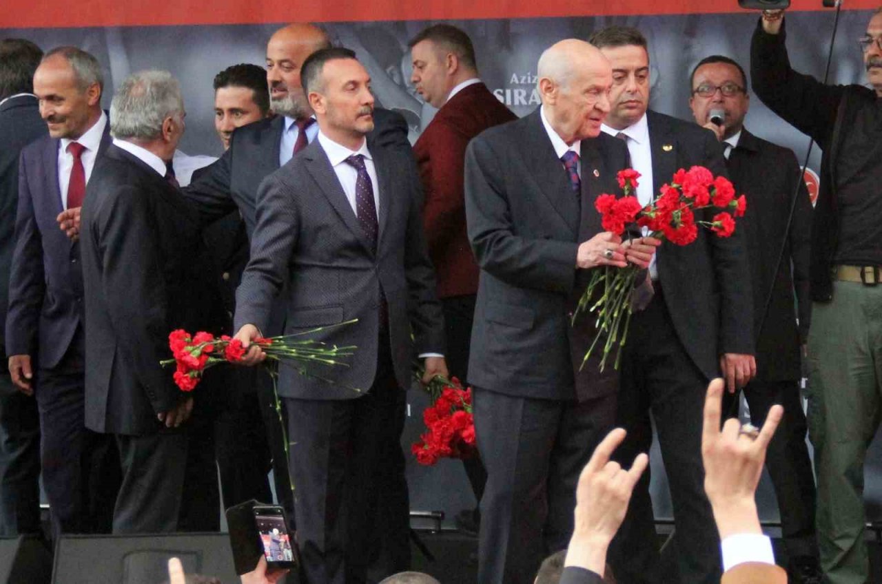 MHP Lideri Devlet Bahçeli: “ Zillet ittifakı sırtını zalimlere, sırtlanlara, akbabalara dayamıştır”