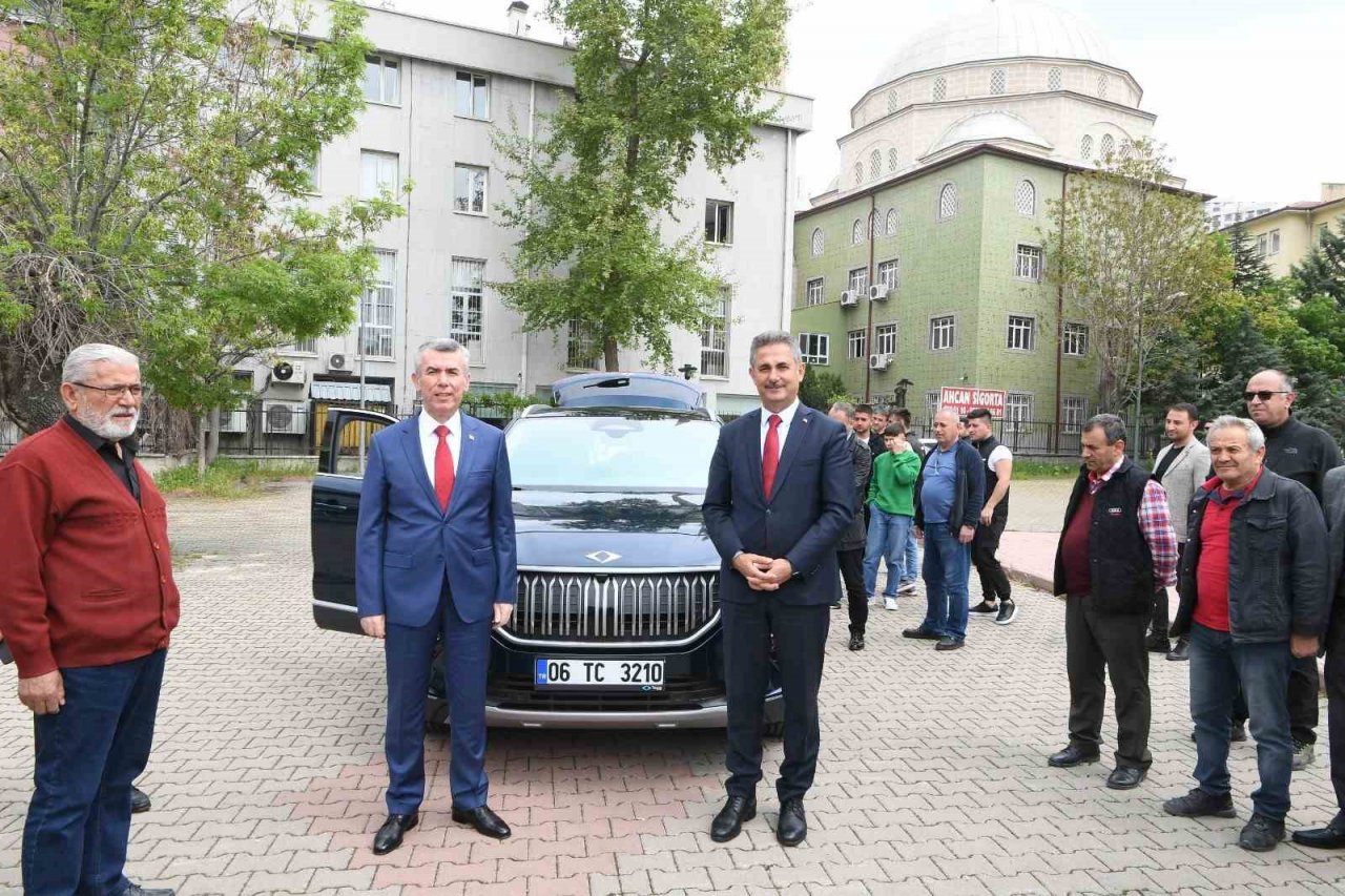 Yerli ve milli araba Togg Mamak’ta