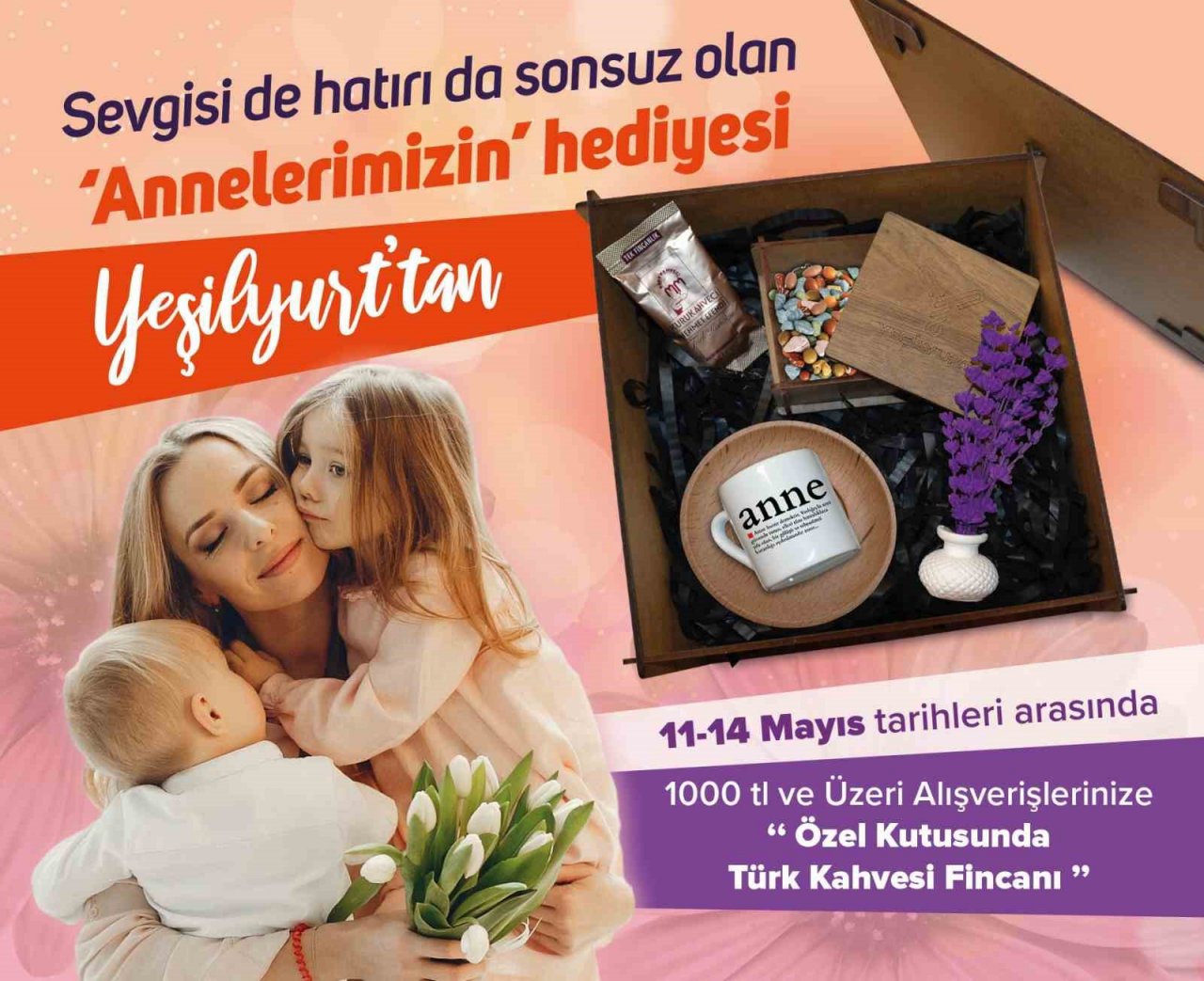 AVM’de ‘Anneler Günü’ne özel hediye