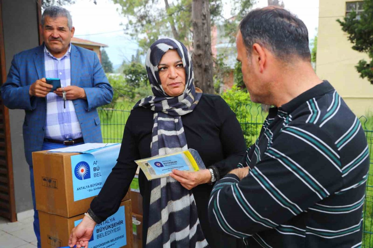 Büyükşehir’den üreticilere destek