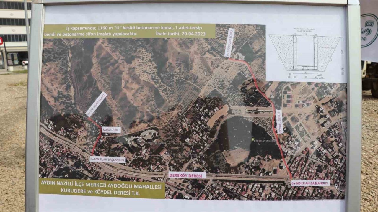 Başkan Özcan, 75 milyonluk proje için kolları sıvadı