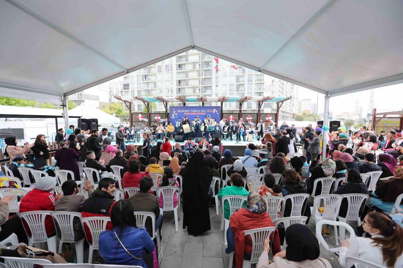 Başakşehirliler Engelsiz Fest’te doyasıya eğlendi